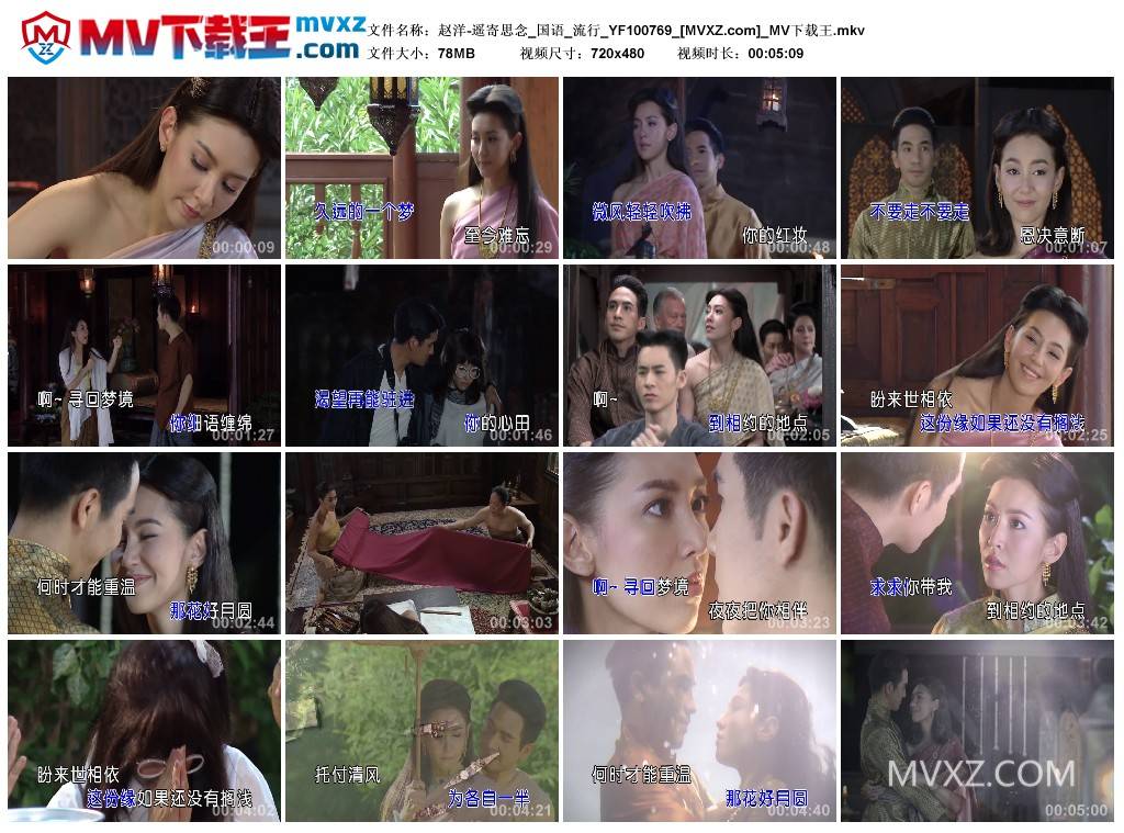 赵洋-遥寄思念_国语_流行_YF100769